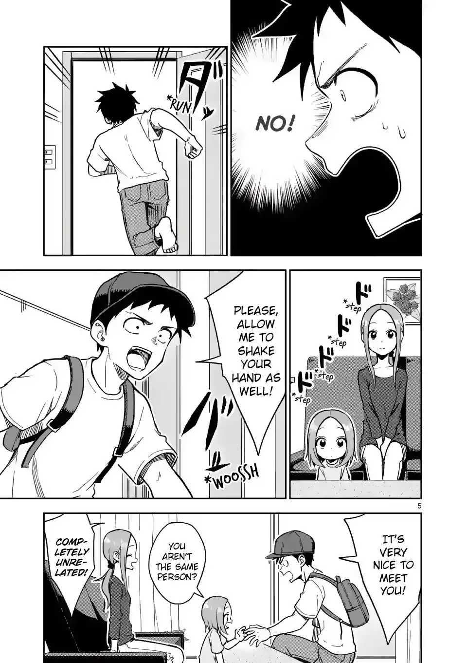 Karakai Jouzu no (Moto) Takagi-san Chapter 186 5